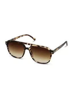 Солнцезащитные очки Kapten & Son Zurich Oversize Crystal Tortoise Brown, цвет Brown/Light brown