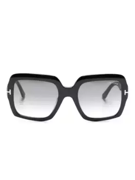 Солнцезащитные очки Kaya в квадратной оправе TOM FORD Eyewear, черный