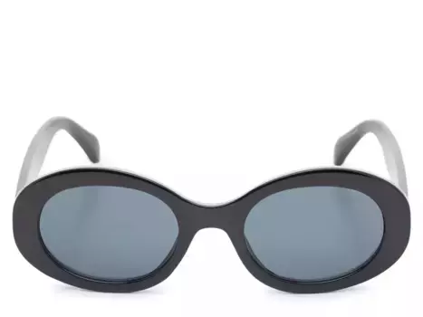 Солнцезащитные очки Kelly & Katie Flame Oval, черные