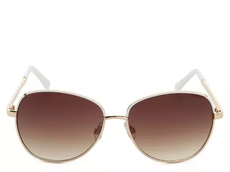 Солнцезащитные очки Kelly & Katie Ophelia, белый/золотой металлик