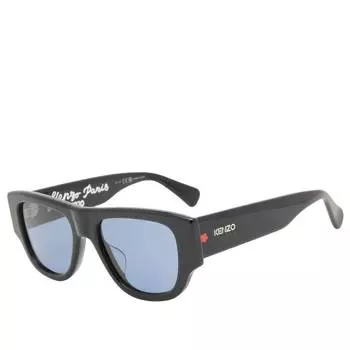 Солнцезащитные очки Kenzo Kz40185U Sunglasses, цвет Shiny Black & Blue