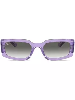 Солнцезащитные очки Kiliane Bio-Based в прямоугольной оправе Ray-Ban, фиолетовый