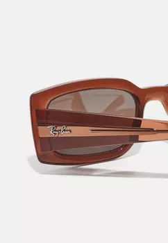 Солнцезащитные очки Kiliane Unisex Ray-Ban, темно-коричневые