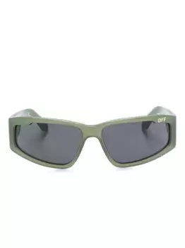 Солнцезащитные очки Kimball Off-White Eyewear, зеленый