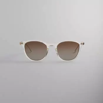 Солнцезащитные очки Kith for Modo Georgica Sunglasses, цвет Crystal/Gold
