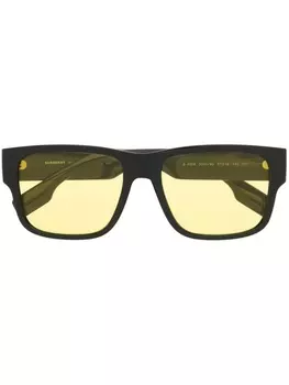Солнцезащитные очки Knight в квадратной оправе Burberry Eyewear, черный