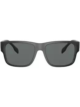 Солнцезащитные очки Knight в квадратной оправе Burberry Eyewear, черный