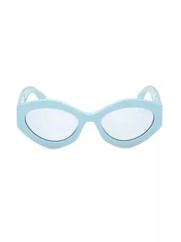 Солнцезащитные очки «кошачий глаз» 54 мм Emilio Pucci, синий