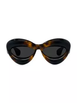 Солнцезащитные очки «кошачий глаз» 55 мм с завышенной талией Loewe