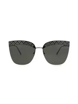 Солнцезащитные очки «кошачий глаз» 62 мм Alaa, цвет Ruthenium