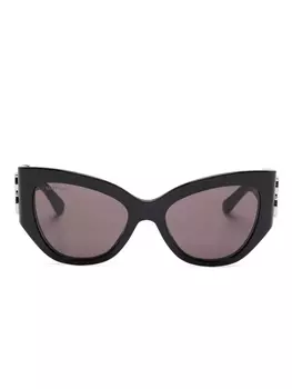 Солнцезащитные очки «кошачий глаз» Balenciaga Eyewear, черный