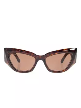 Солнцезащитные очки «кошачий глаз» Balenciaga Eyewear, коричневый