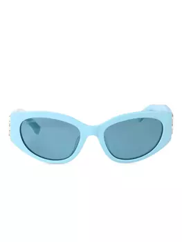 Солнцезащитные очки «кошачий глаз» Balenciaga Eyewear, синий