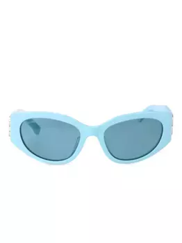Солнцезащитные очки «кошачий глаз» Balenciaga Eyewear, синий