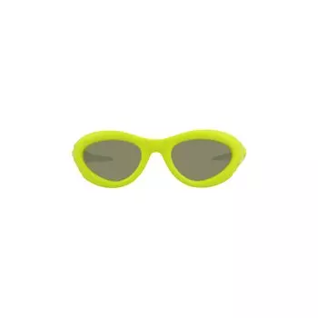 Солнцезащитные очки кошачий глаз Bottega Veneta, зеленые