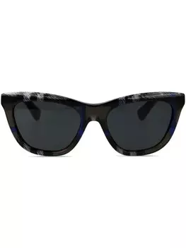Солнцезащитные очки «кошачий глаз» Burberry Eyewear, коричневый