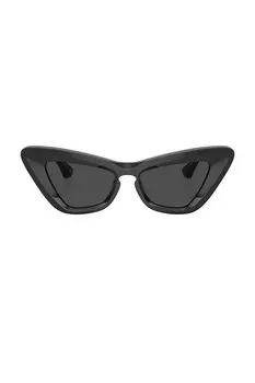 Солнцезащитные очки «кошачий глаз» Burberry, серый