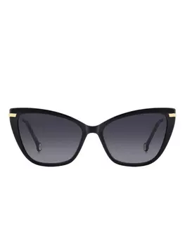 Солнцезащитные очки «кошачий глаз» Carolina Herrera, черный