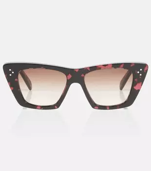 Солнцезащитные очки «кошачий глаз» Celine, разноцветный