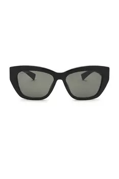 Солнцезащитные очки "кошачий глаз" Gucci, black & grey