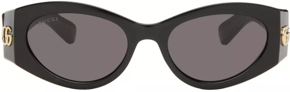 Солнцезащитные очки «кошачий глаз» Gucci, черный