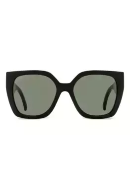 Солнцезащитные очки «кошачий глаз» Gucci Eyewear, черный