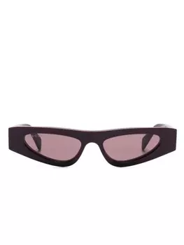 Солнцезащитные очки кошачий глаз Gucci Eyewear, фиолетовый