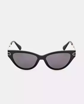 Солнцезащитные очки «кошачий глаз» с инъекцией Max&Co, черный