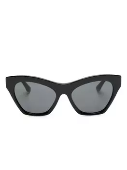 Солнцезащитные очки «кошачий глаз» с логотипом Burberry Eyewear, черный
