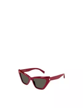 Солнцезащитные очки кошачий глаз SL 466 Saint Laurent, красный