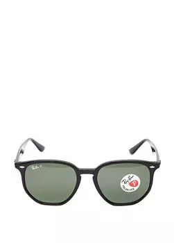 Солнцезащитные очки круглой формы Ray-Ban, черный