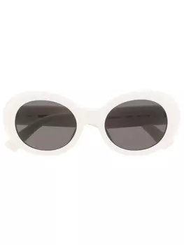 Солнцезащитные очки Kurt в круглой оправе AMBUSH, бежевый