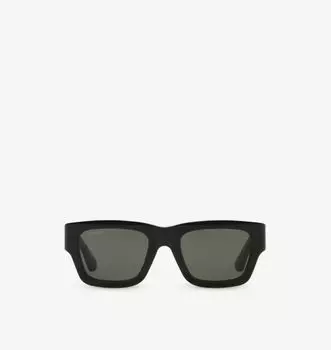 Солнцезащитные очки квадратной формы из ацетата Gg1668S Gucci, черный