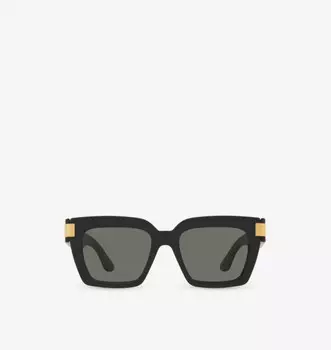 Солнцезащитные очки квадратной формы из ацетата Gg1689S Gucci, черный