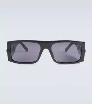 Солнцезащитные очки квадратной формы из ацетата Givenchy, черный
