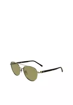 Солнцезащитные очки Lacoste, золотой