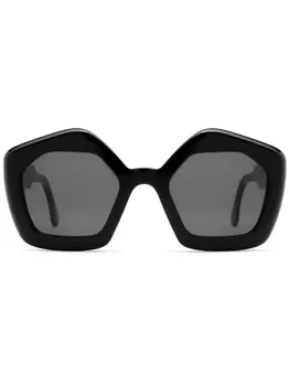 Солнцезащитные очки Laughing Waters Marni Eyewear, черный