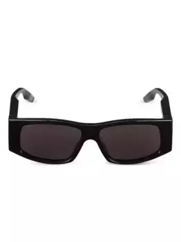 Солнцезащитные очки LED Balenciaga Eyewear, черный