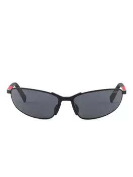 Солнцезащитные очки Linea Rossa Prada Eyewear, черный