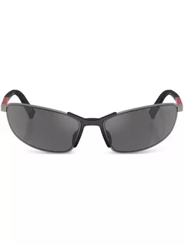 Солнцезащитные очки Linea Rossa Prada Eyewear, серый