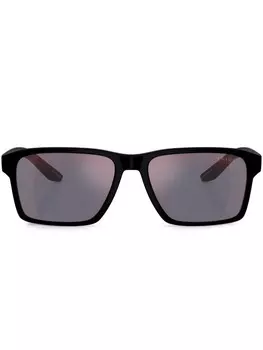 Солнцезащитные очки Linea Rossa Prada Linea Rossa, черный