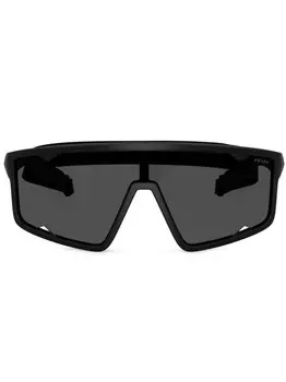 Солнцезащитные очки Linea Rossa Prada Linea Rossa, черный