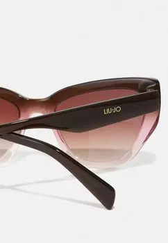 Солнцезащитные очки LIU JO, коричневый