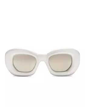 Солнцезащитные очки Loewe Inflated, цвет Grey & Smoke Mirror