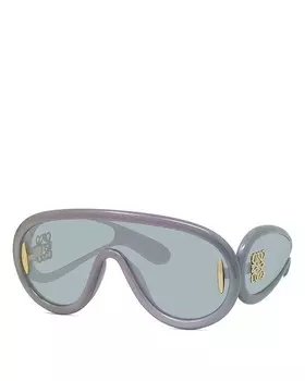 Солнцезащитные очки Loewe Paula's Ibiza Mask, 140 мм, серый