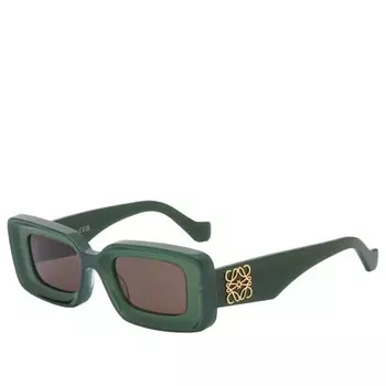 Солнцезащитные очки Loewe прямоугольные Loewe Eyewear, коричневый