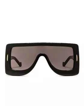 Солнцезащитные очки Loewe Square, цвет Shiny Black