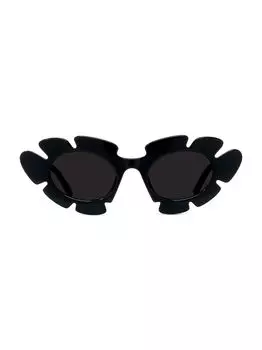 Солнцезащитные очки LOEWE x Paula's Ibiza 47 мм в цветочек Loewe, черный