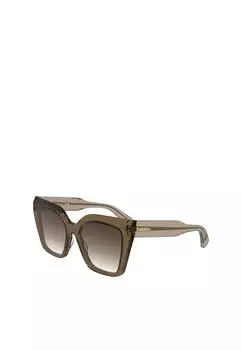 Солнцезащитные очки Longchamp, коричневый