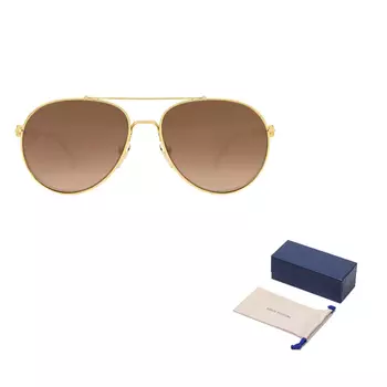 Солнцезащитные очки Louis Vuitton My Lv Chain Pilot женские, золотой